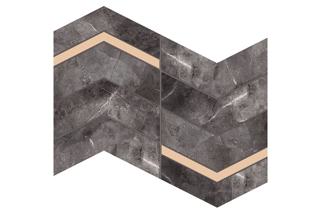 Mozaika Arté Blackwall black pololesk 25x30 Mozaika Arté Blackwall black pololesk 25x30