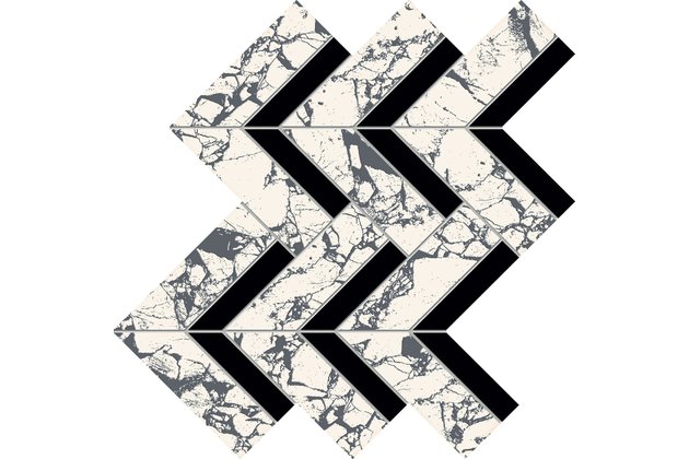 Mozaika Arté Senza vein lesk 25x30