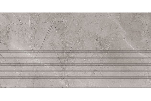 Schodovka Tubadzin Remos grey mat rektifikovaná 30x60 Schodovka Tubadzin Remos grey mat rektifikovaná 30x60