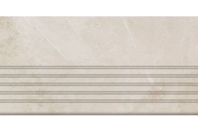 Schodovka Tubadzin Remos white mat rektifikovaná 30x60 Schodovka Tubadzin Remos white mat rektifikovaná 30x60