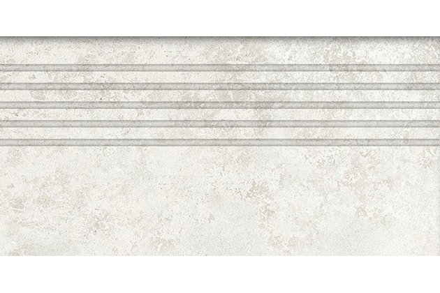 Schodovka Tubadzin Torano white mat rektifikovaná 30x60 Schodovka Tubadzin Torano white mat rektifikovaná 30x60