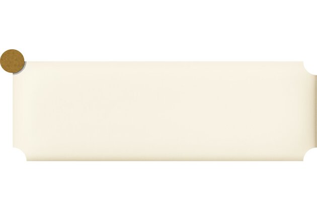 Dekor Tubadzin Sophisticated brick white mat 8x24