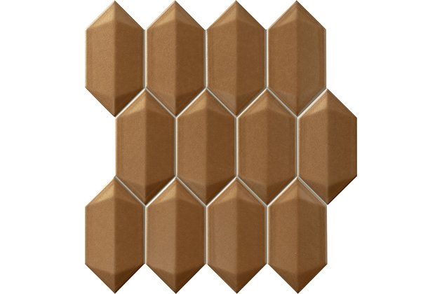 Mozaika Arté Floral Stone gold mat 27x29