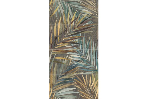 Dekor Tubadzin Bihara leaves 4ks mat rektifikovaný 60x120