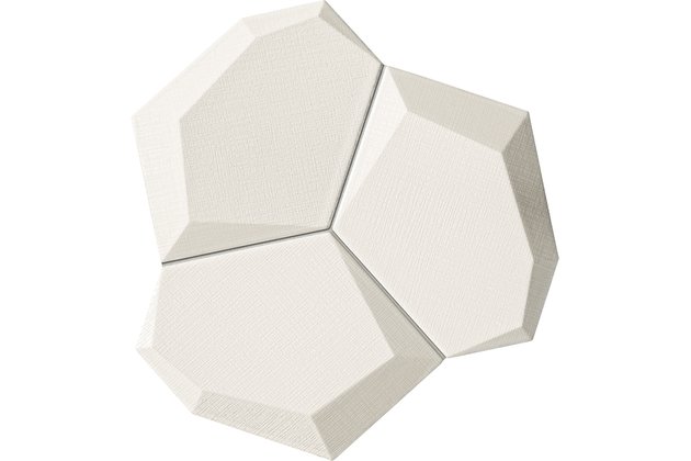 Mozaika Arté Sabaudia white mat rektifikovaná 19x21