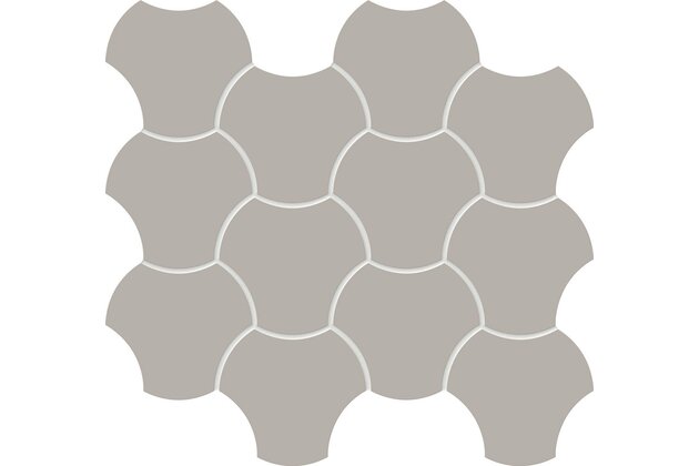 Mozaika Tubadzin Cielo e Terra marrone up down 1 mat rektifikovaná 30x34