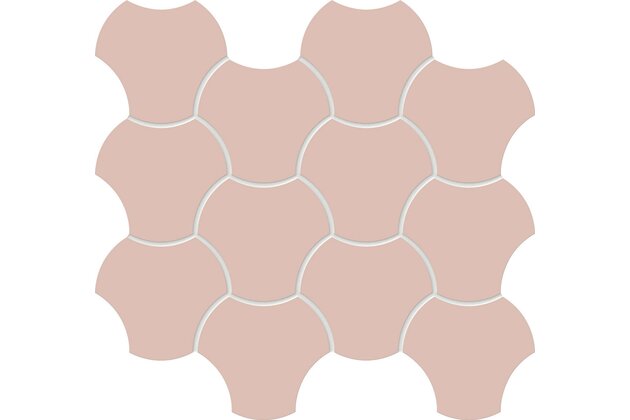 Mozaika Tubadzin Cielo e Terra polvere up down 1 mat rektifikovaná 30x34