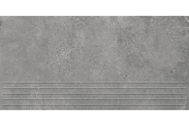 Schodovka Tubadzin Infinity light grey mat rektifikovaná 30x60 Schodovka Tubadzin Infinity light grey mat rektifikovaná 30x60
