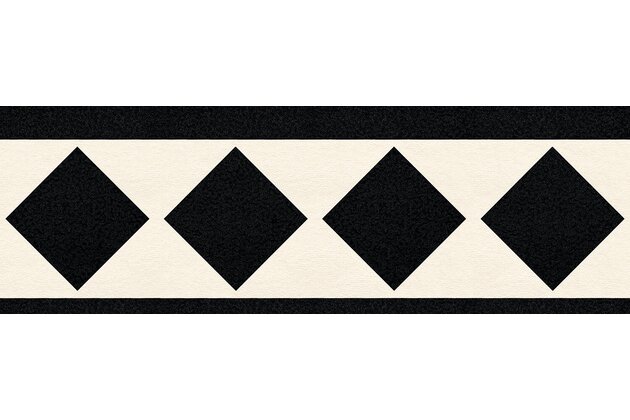 Listela Arté Senza black mat rektifikovaná 15x45