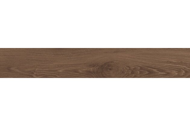 Dlažba Tubadzin Timber brown mat rektifikovaná 19x120