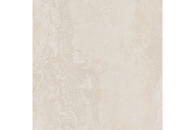 Dlažba Tubadzin Travertigo ivory struktura mat rektifikovaná 80x80