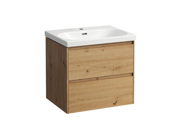 Lani skříňka pod umyvadlo 59x52 se 2 zásuvkami, pro umyvadlo H8100830001041 divoký dub H4035321122671