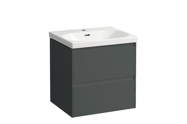 Lani skříňka pod umyvadlo 54x52 se 2 zásuvkami, pro umyvadlo H8100820001041 šedá traffic H4035221122661