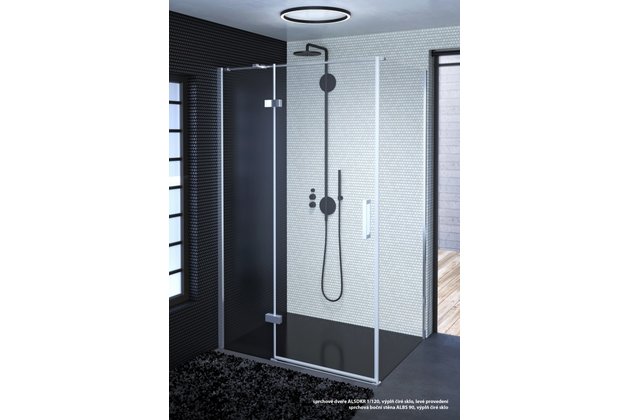 Sprchové dveře ALSDKR 1/120 sklo lesk L otvíravé 8595215964893