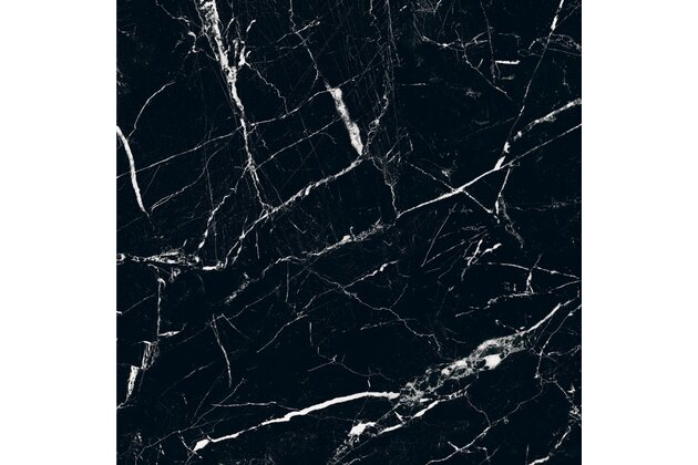 Dlažba Epicentr Marquina black mat rektifikovaná 60x60