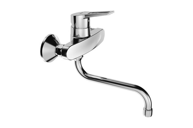 Baterie Hansa Twist dřezová nástěnná chrom, 09692195