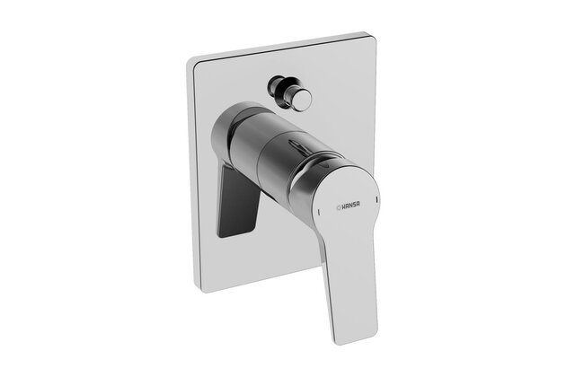 Nadomítkový díl Hansa Twist pro podomítkovou vanovou baterii chrom, 49843083