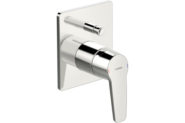 Nadomítkový díl Hansa Polo pro podomítkovou vanovou baterii chrom, 49769003