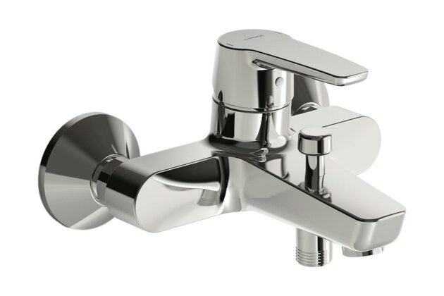 Baterie Hansa Polo vanová/sprchová nástěnná chrom, 514421930067