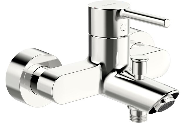 Baterie Hansa Vantis vanová/sprchová nástěnná chrom, 52442267