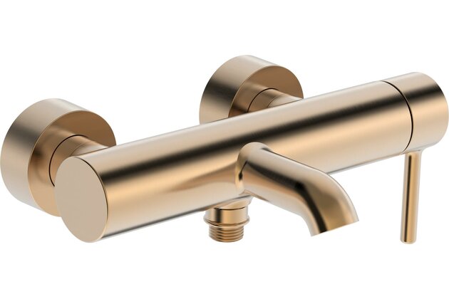 Baterie Hansa Vantis vanová/sprchová nástěnná broušený bronz, 5444220781