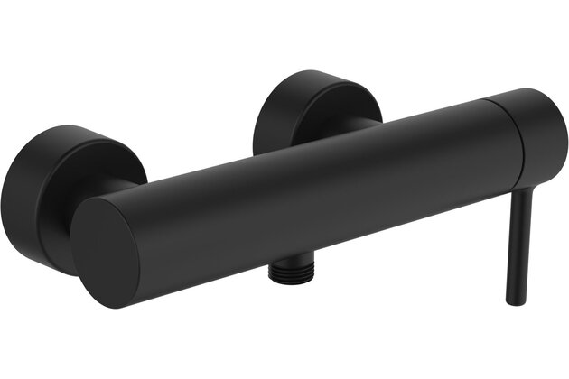 Baterie Hansa Vantis sprchová nástěnná černá mat, 5445010733