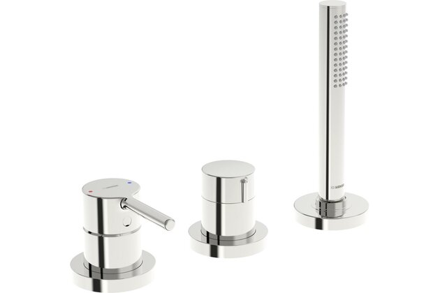 Nadomítkový díl Hansa Vantis pro podomítkovou vanovou baterii chrom, 54709007