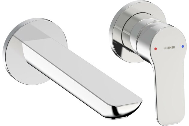 Nadomítkový díl Hansa Basic pro podomítkovou umyvadlovou baterii chrom, 55602103