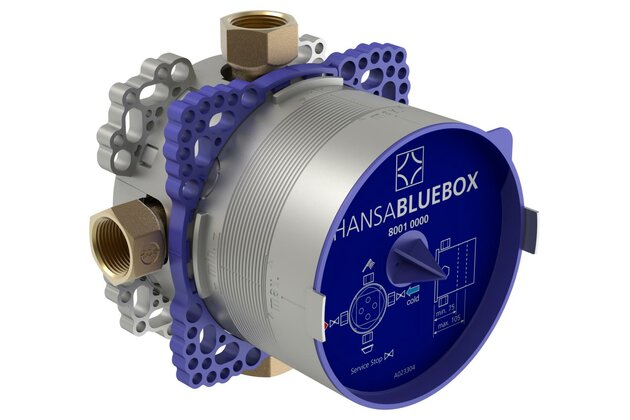Těleso Hansa Bluebox pro podomítkovou vanovou a sprchovou baterii G3/4, 80010000