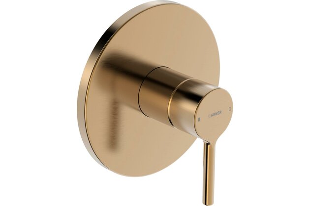 Nadomítkový díl Hansa Vantis pro podomítkovou sprchovou baterii broušený bronz, 8261906781