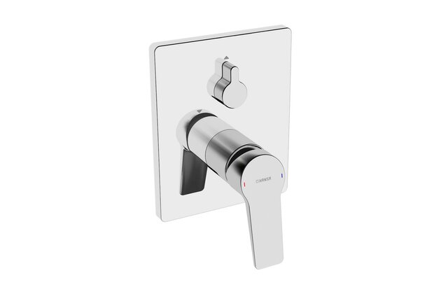 Nadomítkový díl Hansa Twist pro podomítkovou vanovou baterii chrom, 89849083