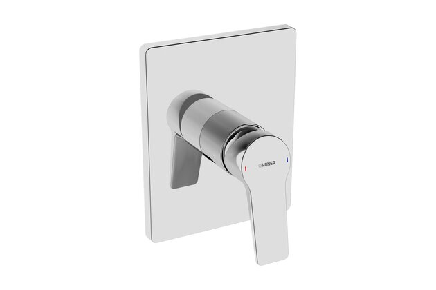 Nadomítkový díl Hansa Twist pro podomítkovou sprchovou baterii chrom, 89859083