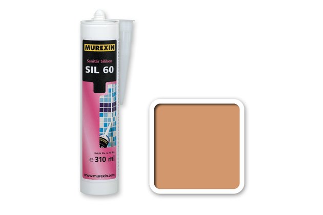 Silikon sanitární Murexin SIL 60 miel 310 ml