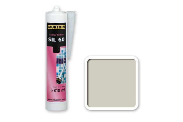 Silikon sanitární Murexin SIL 60 manhattan 310 ml