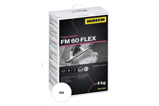 Spárovací malta Murexin FM 60 flex weiss 4 kg
