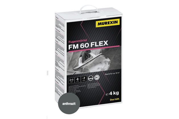 Spárovací malta Murexin FM 60 flex anthrazit 4 kg