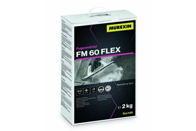 Spárovací malta Murexin FM 60 flex graubraun 2 kg Spárovací malta Murexin FM 60 flex graubraun 2 kg