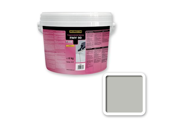 Spárovací malta Murexin Epoxy FMY 90 šedá 6kg