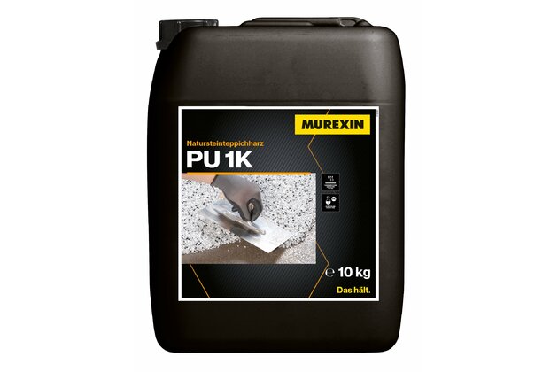 Polyuretanové pojivo Murexin PU 1K jednosložkové pro kamenný koberec 10 kg Polyuretanové pojivo Murexin PU 1K jednosložkové pro kamenný koberec 10 kg