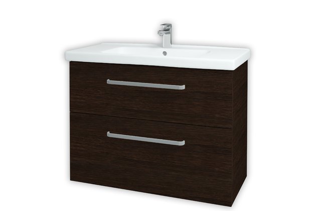 Big Inn SZZ2 100 koupelnová skříňka wenge D08 / wenge D08 133160 Big Inn SZZ2 100 koupelnová skříňka wenge D08 / wenge D08 133160