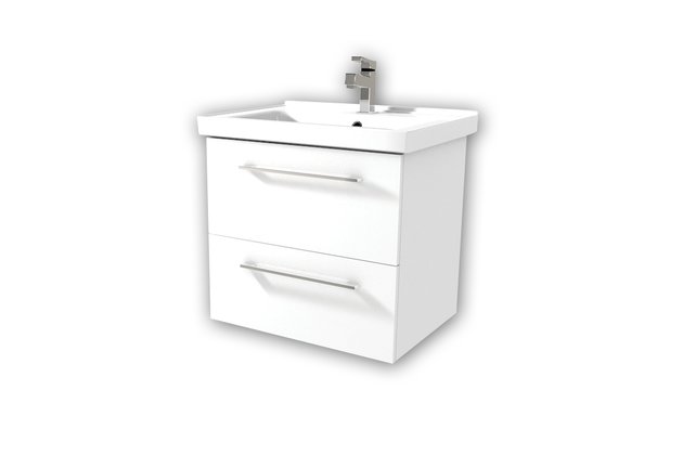 Tomi SZZ2 60 spodní skříňka BÍLÁ lesk/BÍLÁ lesk včetně umyvadla GRACE 60 172251 Tomi SZZ2 60 spodní skříňka BÍLÁ lesk/BÍLÁ lesk včetně umyvadla GRACE 60 172251