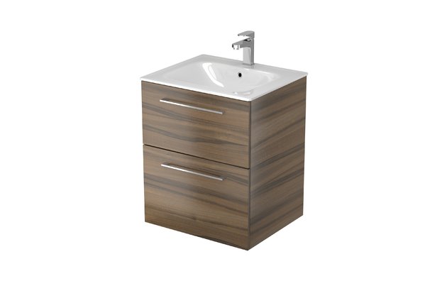 STAR SZZ2 60 sp.skříň 2 zásuv. ořech/ořech CROP 60