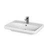 Umyvadlo Cersanit City 70 nábytkové, s otvorem, s přepadem, bílá, K35-007