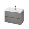 Skříňka Cersanit Crea 80 pod umyvadlo šedá matná, S924-017