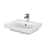 Umyvadlo Cersanit Moduo 50 nábytkové, s otvorem, s přepadem, bílá, K116-009