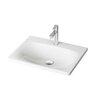Umyvadlo Ravak Balance 60 nábytkové, s otvorem pro baterii, bez přepadu, bílá, XJX01260000