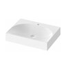 Umyvadlo Ravak Lite 60 nábytkové, s otvorem pro baterii, bez přepadu, bílá, XJX01260004