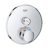 Baterie Grohe SmartControl sprchová podomítková termostatická, bez tělesa, s 1 ventilem, chrom, 29118000