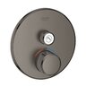 Baterie Grohe SmartControl sprchová podomítková termostatická, bez tělesa, s 1 ventilem, hard graphite kartáčovaný, 29118AL0