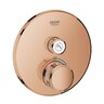 Baterie Grohe SmartControl sprchová podomítková termostatická, bez tělesa, s 1 ventilem, warm sunset, 29118DA0